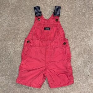 OshKosh Red Shortalls
